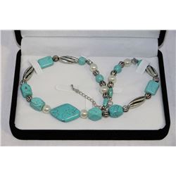 LADIES DESIGNER TURQUOISE NECKLACE