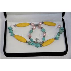LADIES DESIGNER TURQUOISE NECKLACE