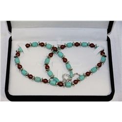 LADIES DESIGNER TURQUOISE NECKLACE
