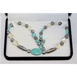 LADIES DESIGNER TURQUOISE NECKLACE