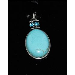 LADIES TURQUOISE PENDANT
