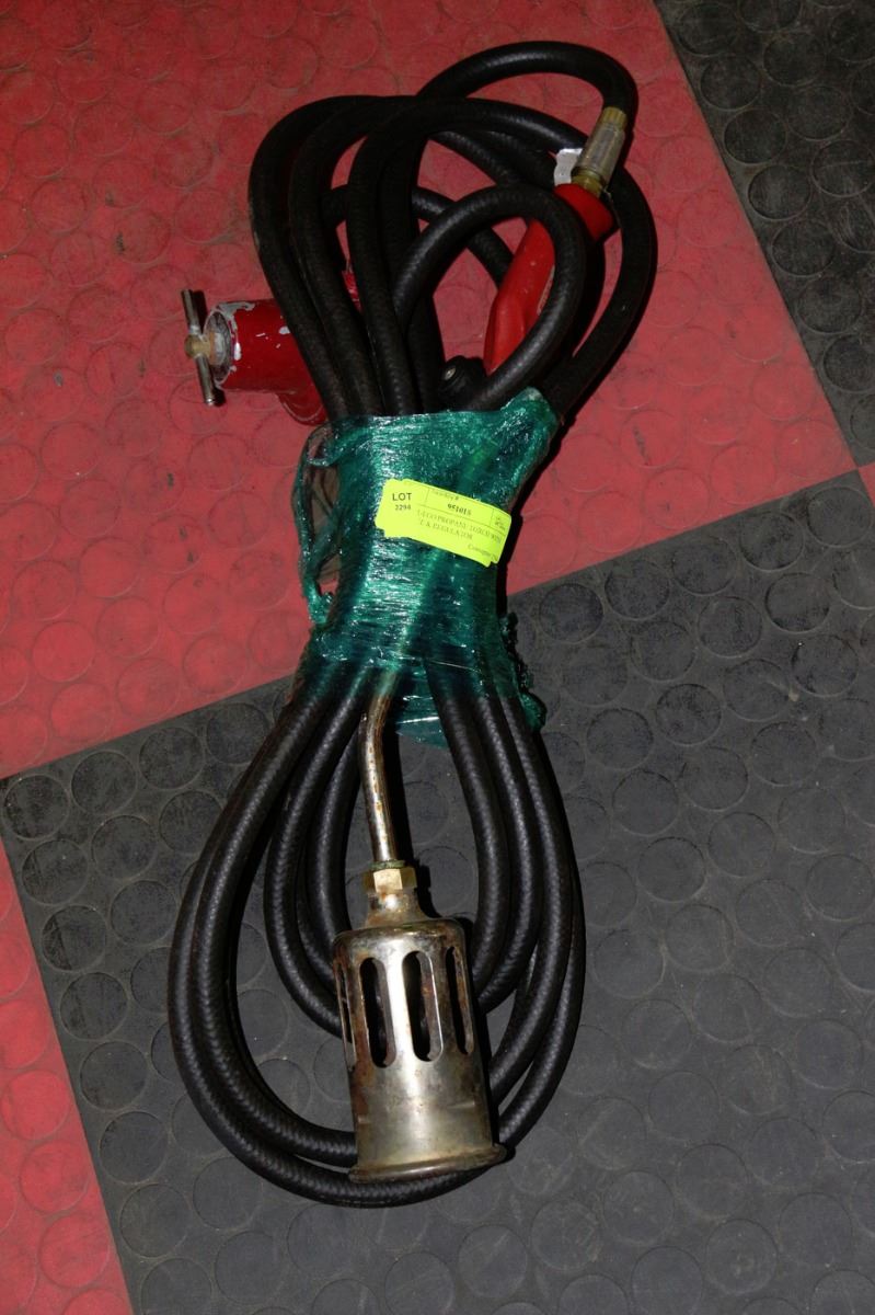SUPER-EGO PROPANE TIGER TORCH WITH 25' HOSE & REGULATOR