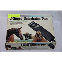 2 SPEED PROFESSIONAL ANIMAL CLIPPER
