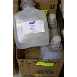 PURELL HAND SANITIZER - 1 CASE OF 4-1.2L