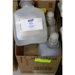 PURELL HAND SANITIZER - 1 CASE OF 4-1.2L