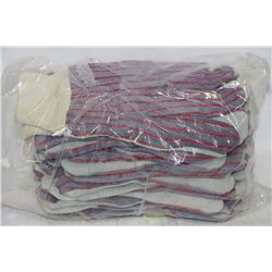 12 PAIRS OF WORK GLOVES