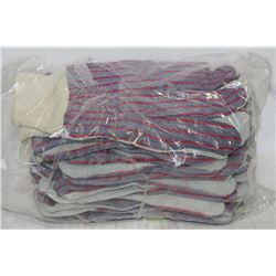 12 PAIRS OF WORK GLOVES