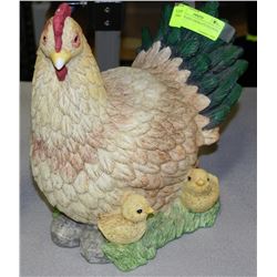 CHICKEN AND CHICKLETS FIGURINE