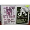 Image 1 : TWO POSTERS JANIS JOPLIN, MARIJUANA DEVILS HARVEST