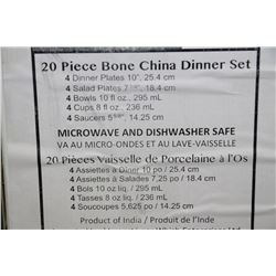 20PC. BONE CHINA DINNER SET