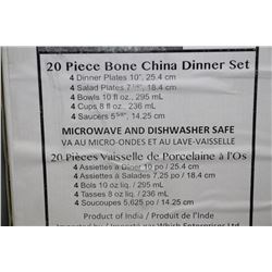20PC. BONE CHINA DINNER SET