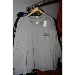 LADIES VANS GREY SWEATER SIZE L