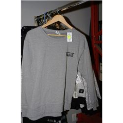 LADIES VANS GREY SWEATER SIZE M