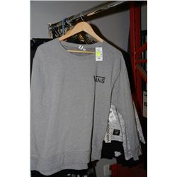 LADIES VANS GREY SWEATER SIZE S