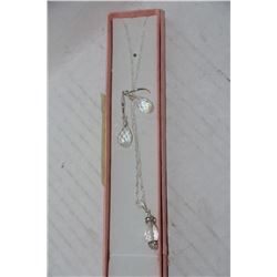 20MM SWAROVSKI CLEAR CRYSTAL SET