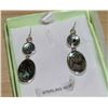 Image 1 : STERLING SILVER & ABALONE EARRINGS