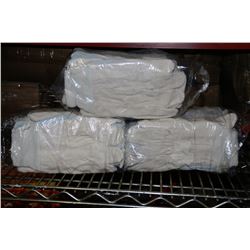 3 BUNDLES OF WORK GLOVES