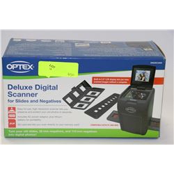 OPTEX DIGITAL SCANNER FOR SLIDES & NEGATIVES