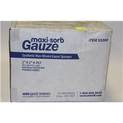 2 BOXES OF GAUZE