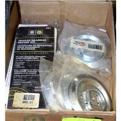 SET OF 2 NEW TRAILER BEARING KITS & EIGHT