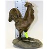 Image 1 : SIGNED BRONZE ROOSTER BY REUSSNER