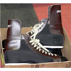 PAIR OF BAUER MEN'S SKATES - SIZE 11