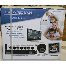 NEW GUARDIAN HDVR 4/8 SECURITY SURVELLIANCE SYSTEM