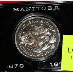 1870/1970 MANITOBA CANADIAN SILVER DOLLAR