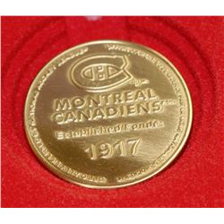 AUTHENTIC NHL COMMEMORATIVE COIN -