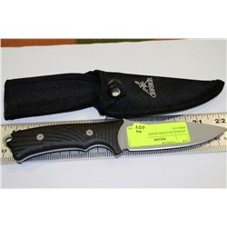 GERBER HUNTING KNIFE W/BELT SHEATH