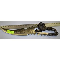 DECORATIVE DRAGON KNIFE