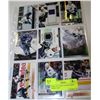 Image 1 : SHEET OF 9 NHL CANUCKS CARDS - JERSEY AND