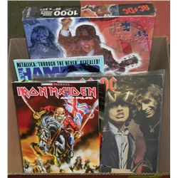 BOX WITH AC/DC 1000 PIECE PUZZLE AND