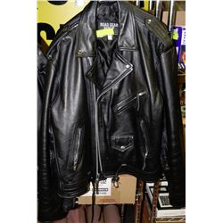 ROAD GEAR GENUINE LEATHER JACKET - SIZE 50