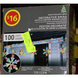 BOX OF 100 CHRISTMAS LIGHTS