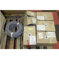 PALLET OF ASSORTED NETWORK WIRE