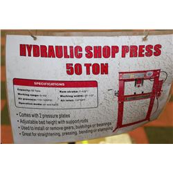 50 TON SHOP PRESS