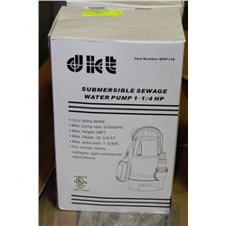 1¼ HP SUMP PUMP