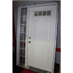 DOOR FRAME + DOOR + SIDE WINDOW - SIZE: 1309X2082