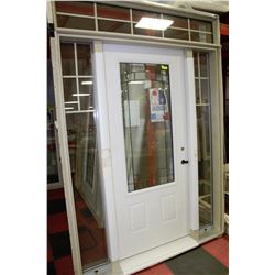 DOOR FRAME + DOOR + SIDE/TOP WINDOWS
