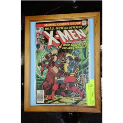 X-MEN NO. 102 1970'S COMIC BOOK DISPLAY