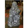 Image 1 : "SNOWSHOER&FRIENDS" SOAPSTONE WOLF ORIGINAL