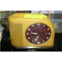 MOON BEAM  LIGHT 1930'S AND CLOCK