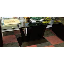 SHOWHOME WOOD & GLASS KITCHEN TABLE