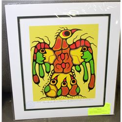 "THUNDERBIRD WATCHERS" BY NORVAL MORRISSEAU