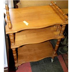 ESTATE MAPLE TEA TROLLEY