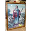 Image 1 : RELIGIOUS PICTURE OF JESUS & HERD OF SHEEP