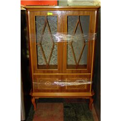 ESTATE WOOD INLAY CABINET
