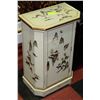 Image 1 : HANDPAINTED STYLE WHITE 2 DRAWER W/ 1 DRAWER STAND