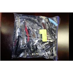 BAG OF CORKSCREWS